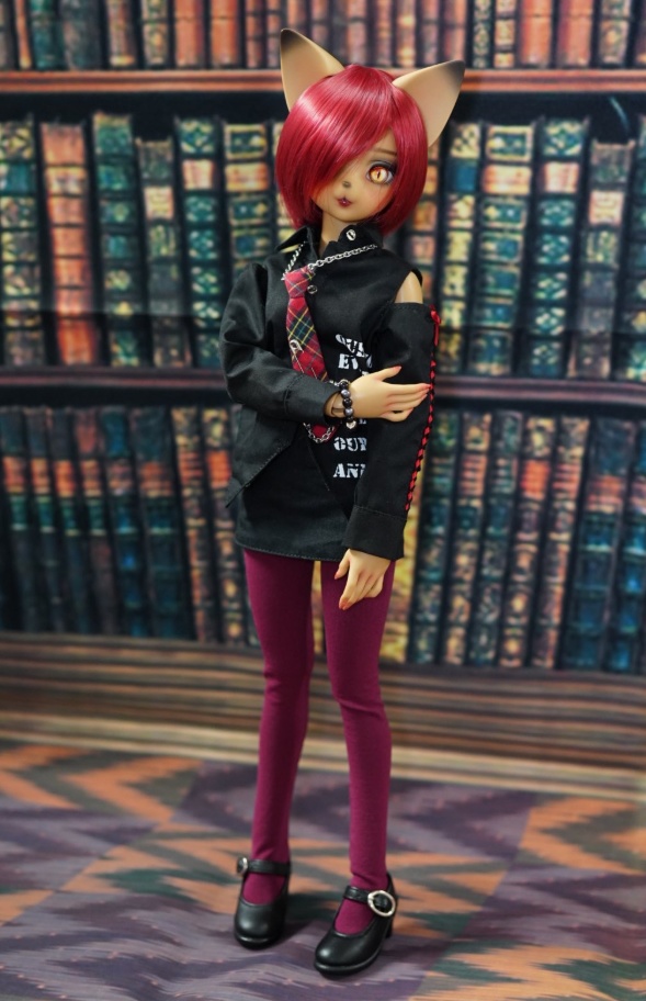 新作 MDD・DDPサイズ ハイゲージタイツ プレーンボルドー DDP・オビツ50・エンジェルフィリア着用可能 11/23発売開始