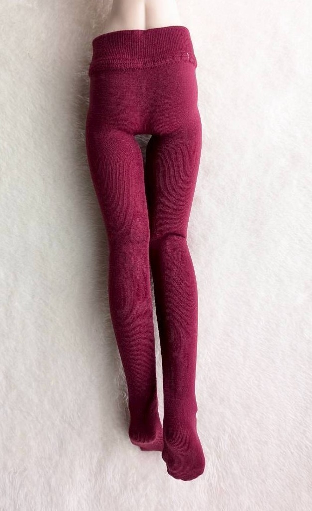 新作 MDD・DDPサイズ ハイゲージタイツ プレーンボルドー DDP・オビツ50・エンジェルフィリア着用可能 11/23発売開始