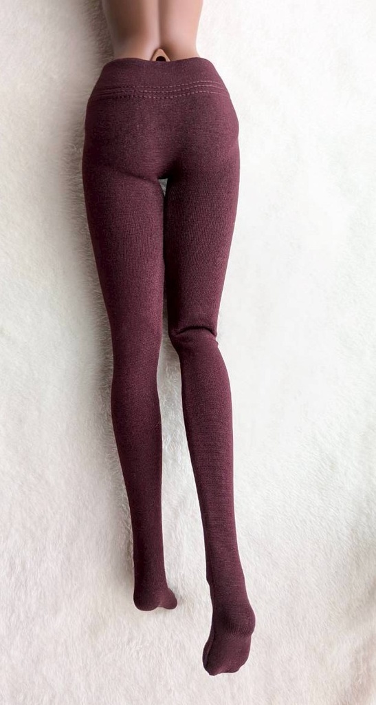 新作 DDサイズ ハイゲージタイツ ローライズ プレーンボルドー DDDy・スマートドール着用可能 11/16発売開始