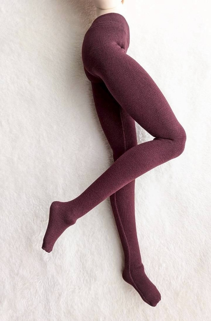 新作 DDサイズ ハイゲージタイツ ローライズ プレーンボルドー DDDy・スマートドール着用可能 11/16発売開始