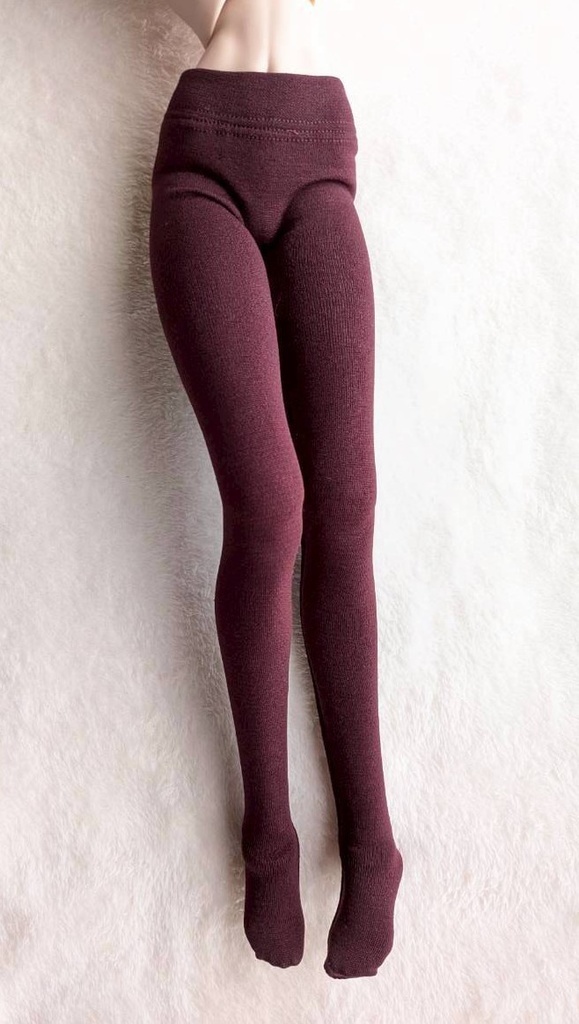 新作 DDサイズ ハイゲージタイツ ローライズ プレーンボルドー DDDy・スマートドール着用可能 11/16発売開始