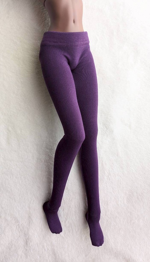 新作 DDサイズ ハイゲージタイツ ローライズ プレーン プラム DDDy・スマートドール着用可能