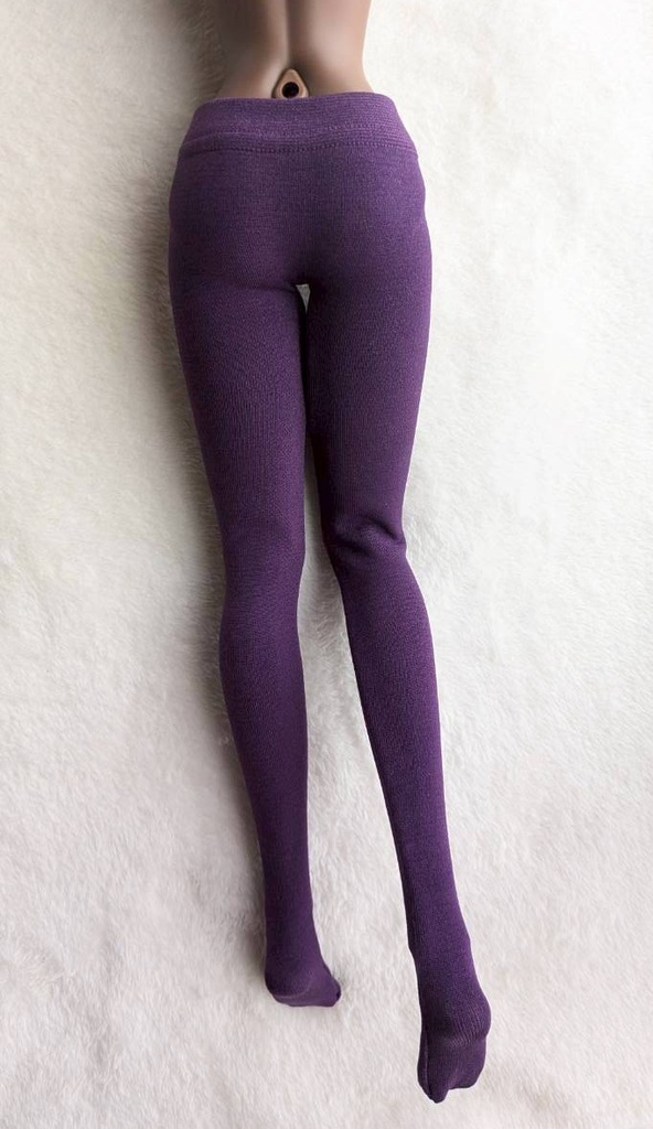 新作 DDサイズ ハイゲージタイツ ローライズ プレーン プラム DDDy・スマートドール着用可能