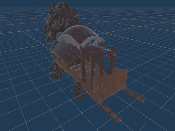 ファンタジー馬車(荷車だけ)