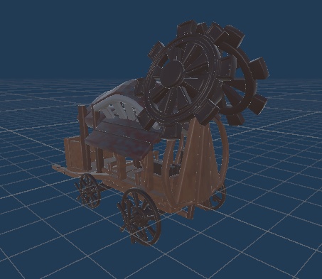 ファンタジー馬車(荷車だけ)