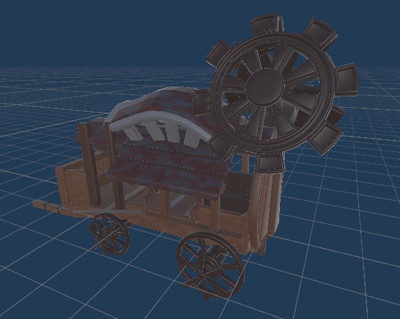 ファンタジー馬車(荷車だけ)