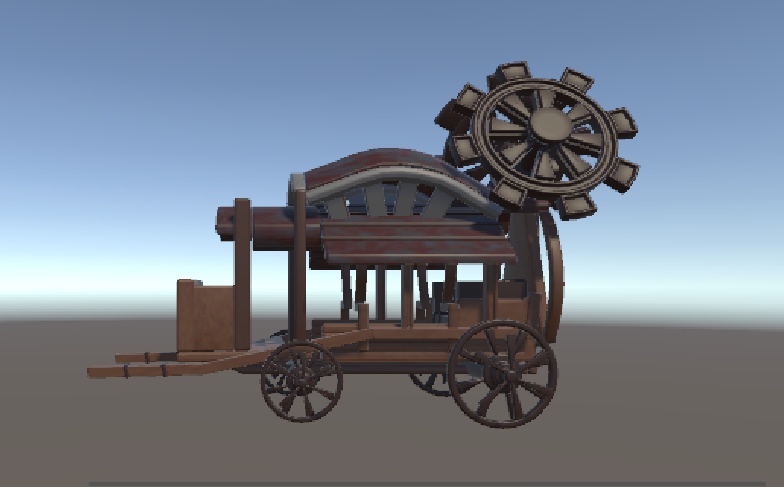 ファンタジー馬車（荷車だけ）