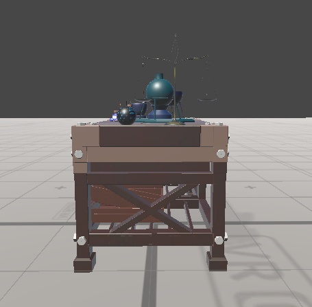 錬金術師が使うような机