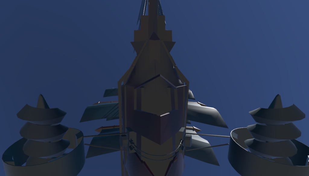 ファンタジーな船(Fantasy ship)