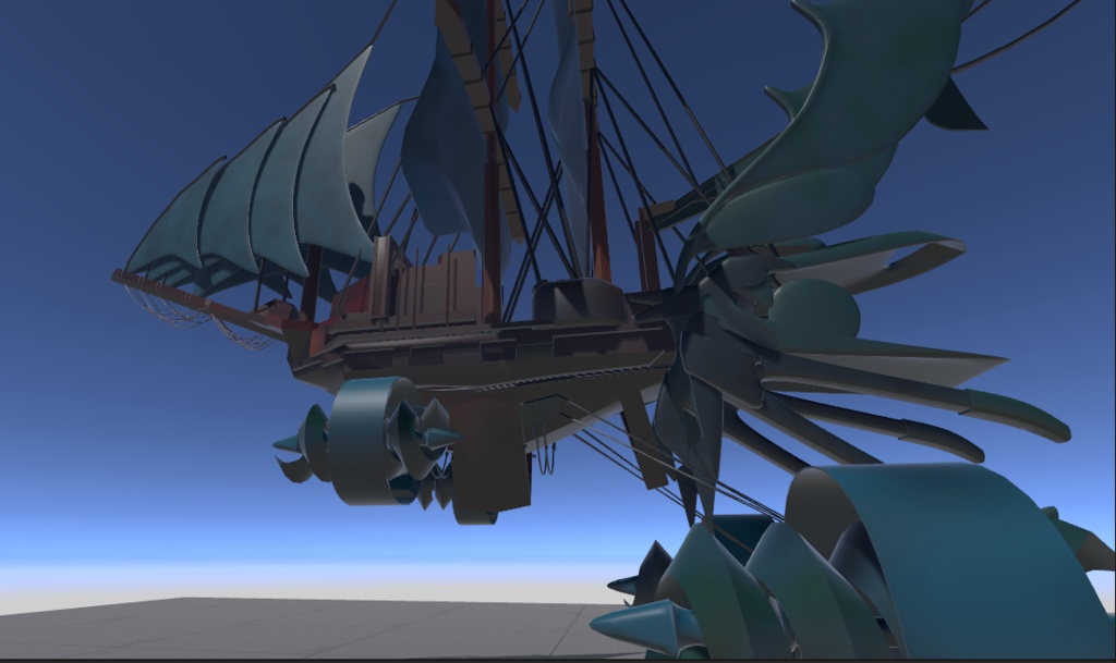 ファンタジーな船(Fantasy ship)