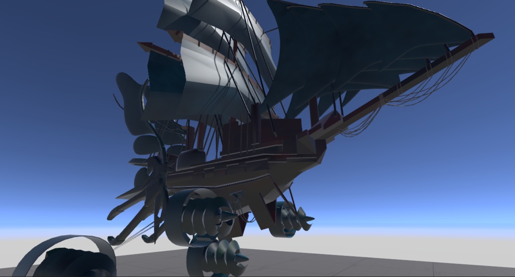 ファンタジーな船(Fantasy ship)