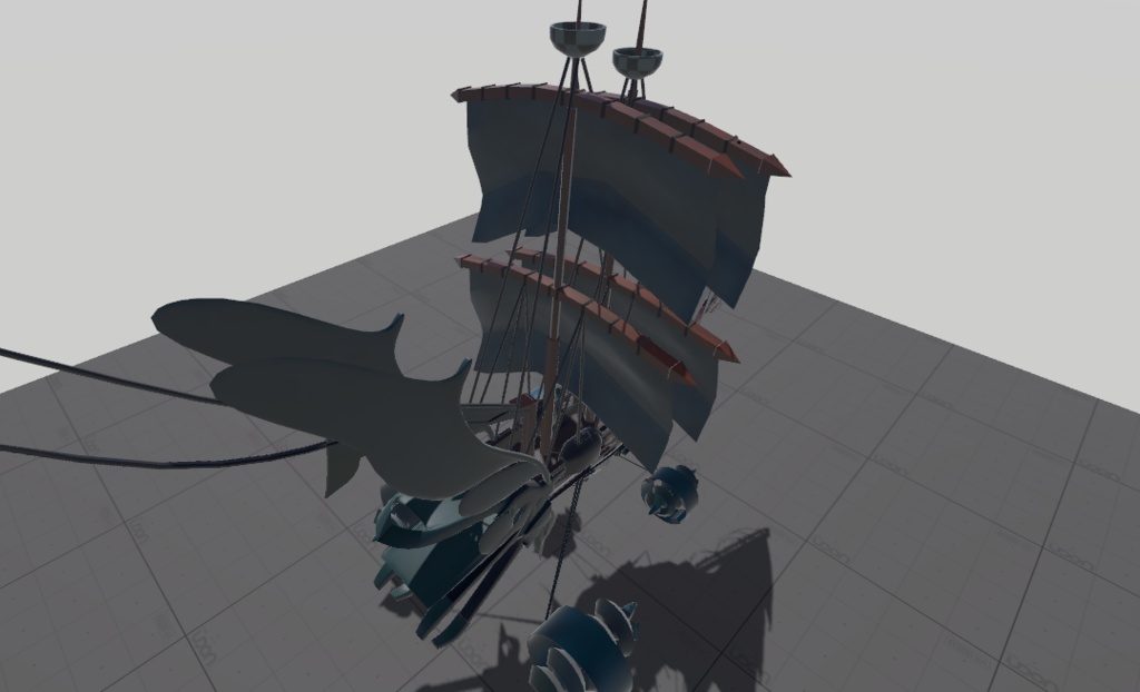 ファンタジーな船(Fantasy ship)