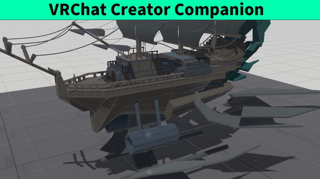 Fantasy ship ①