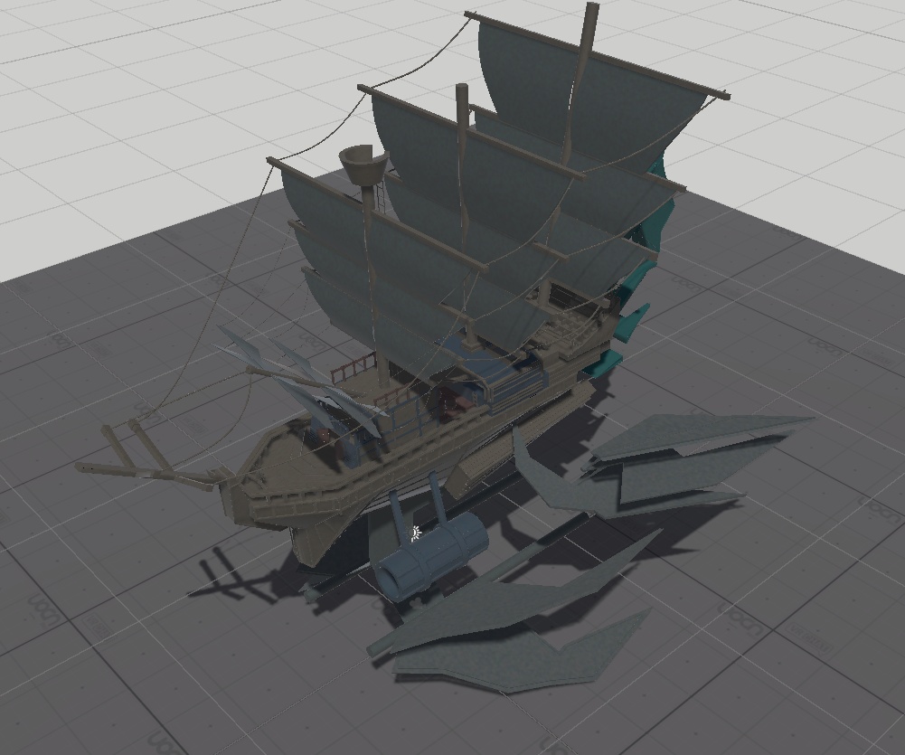 Fantasy ship ①