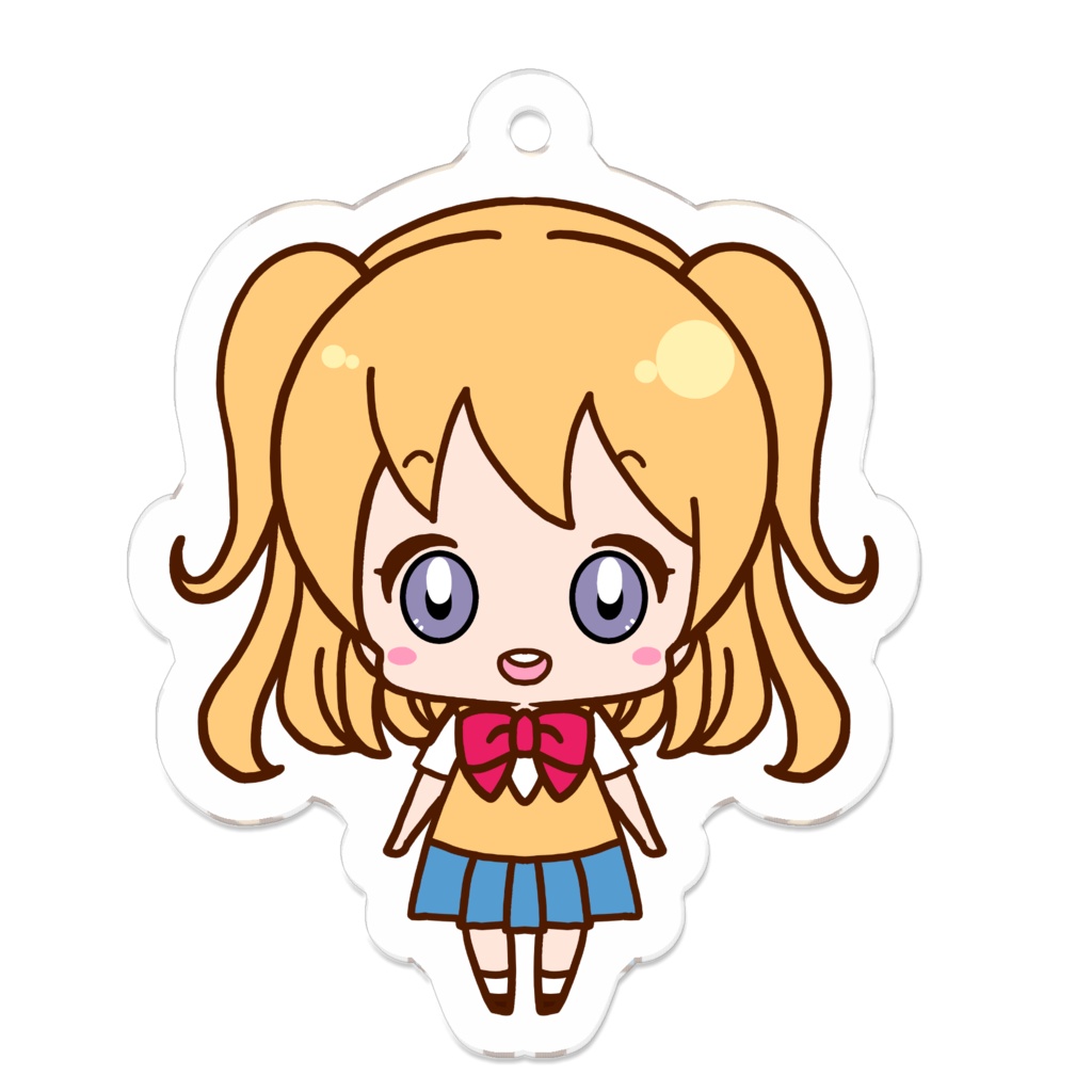 ゆゆりりリリィキーホルダー