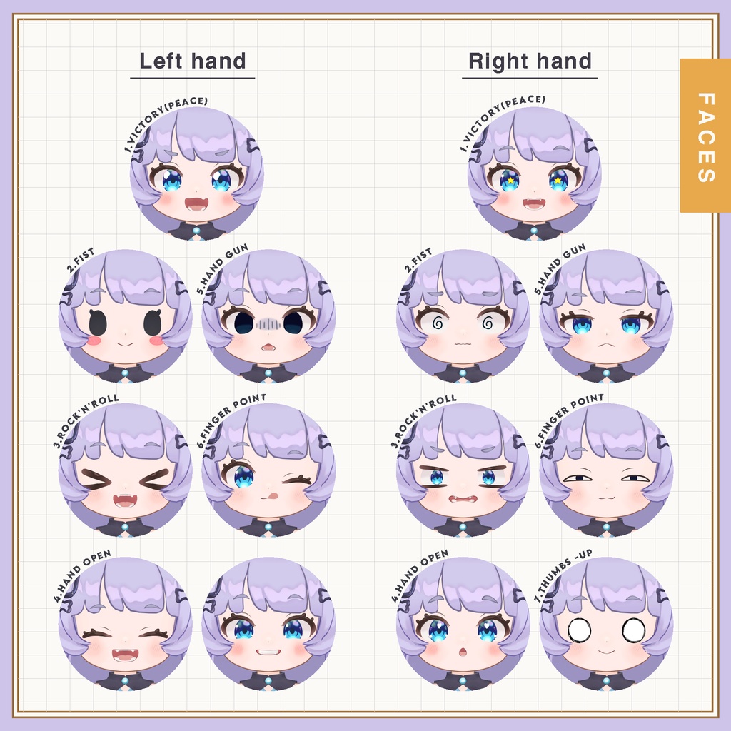 オリジナル3Dモデル「がぶ」 - GABU - #がぶ3D