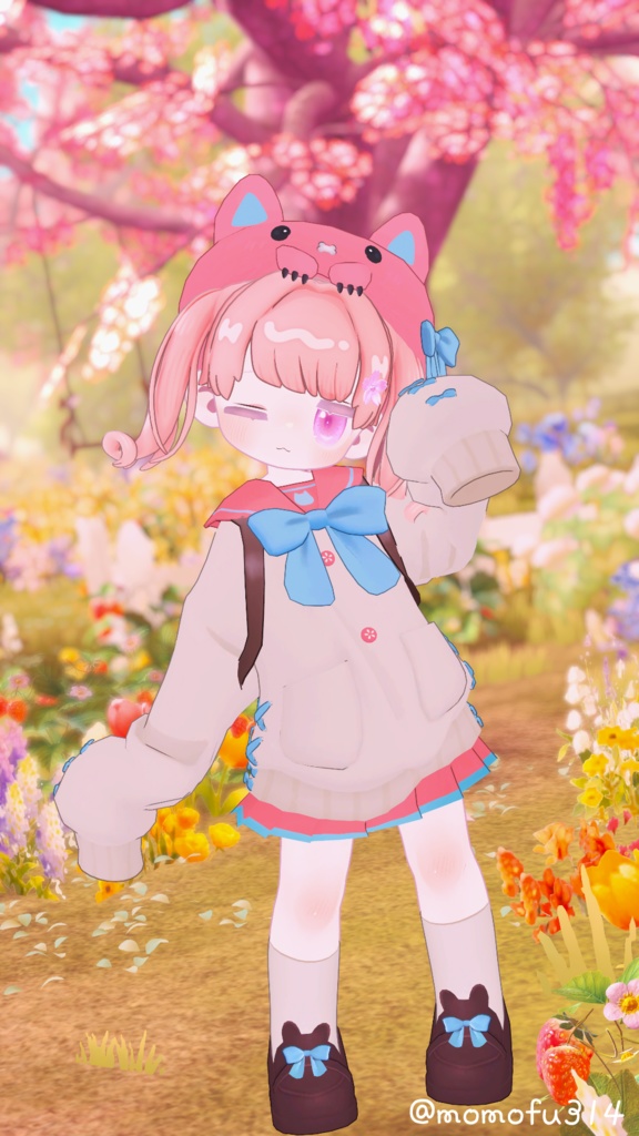 【がぶ・キプフェル・まめふれんず対応】がぶっとだぼ制服