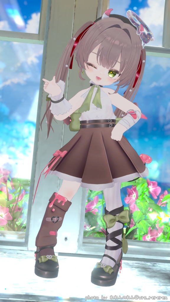 【靴無料】【リリースセール75%OFF】オリジナル3Dモデル「エグノエル」&「ちびノエル(Poor)」 Eggnoel & ChibiNoel