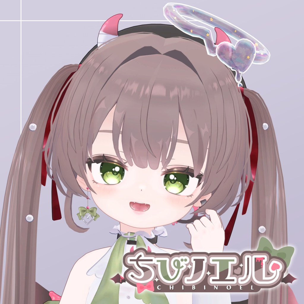 オリジナル3Dモデル「エグノエル」&「ちびノエル(Poor)」 Eggnoel & ChibiNoel