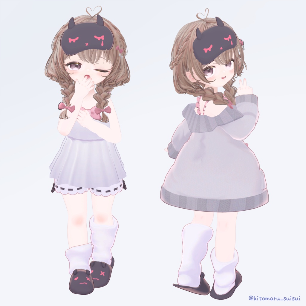【セール】ゆるのえるウェア -YuruNoelWear- キプ、リュミィ、ちびノエル、エグノエル