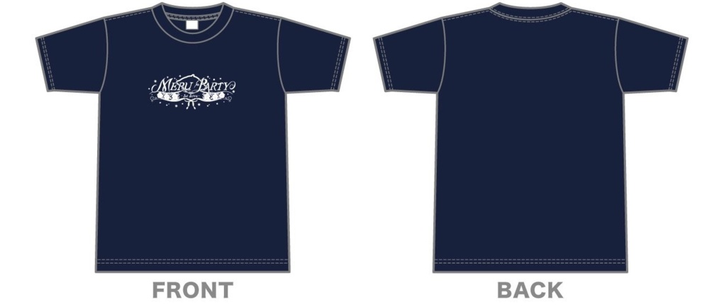 1st Live 『MERU♡PARTY』Tシャツ メッセージカード付