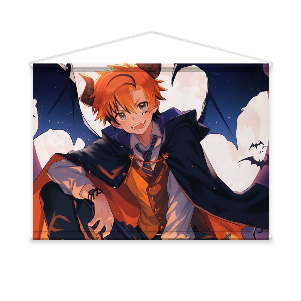 ハロウィンタペストリー横型