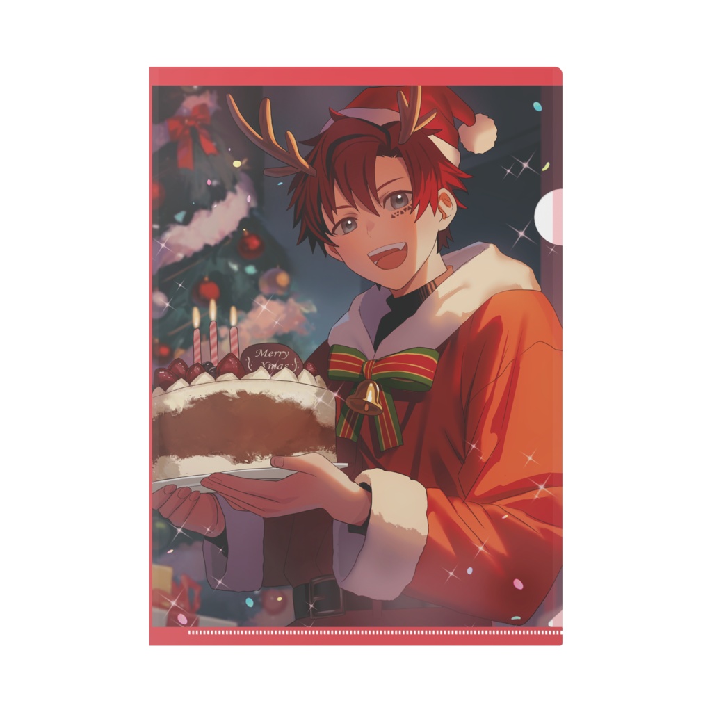 クリアファイル クリスマス