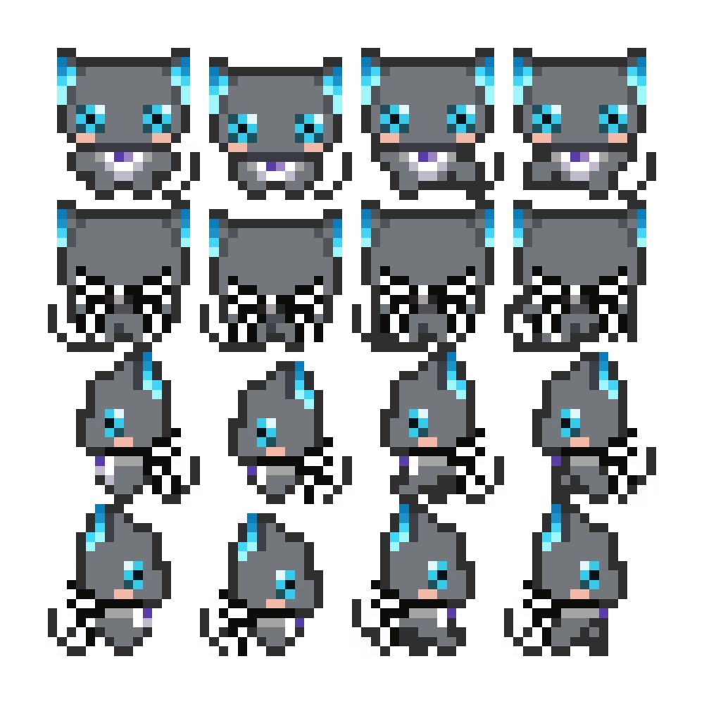 とらのあなマルシェ用アバター(アズール、ジェイド、フロイド、グリム)