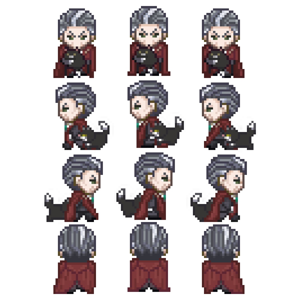 ピクスク用アバター(ツイステ学園関係者)