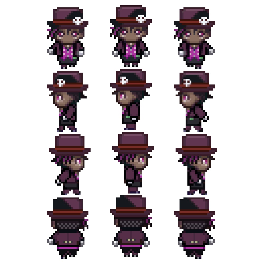 ピクスク用アバター(ツイステ学園関係者)