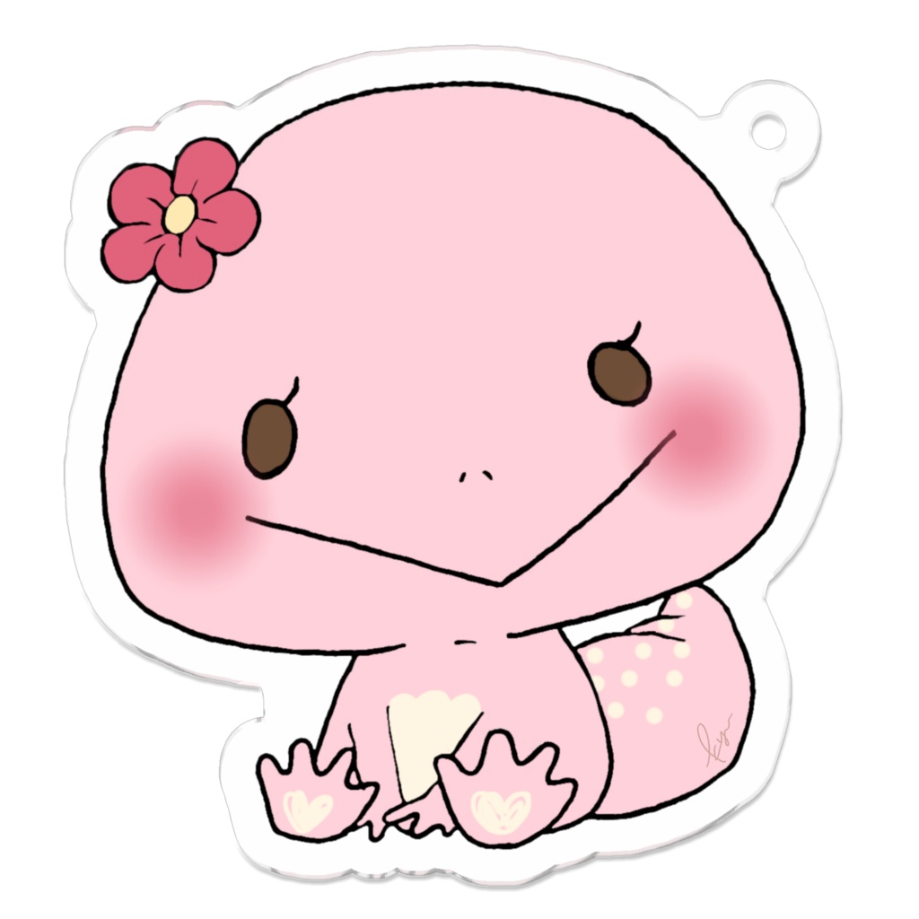 ももちゃんアクキー🤍