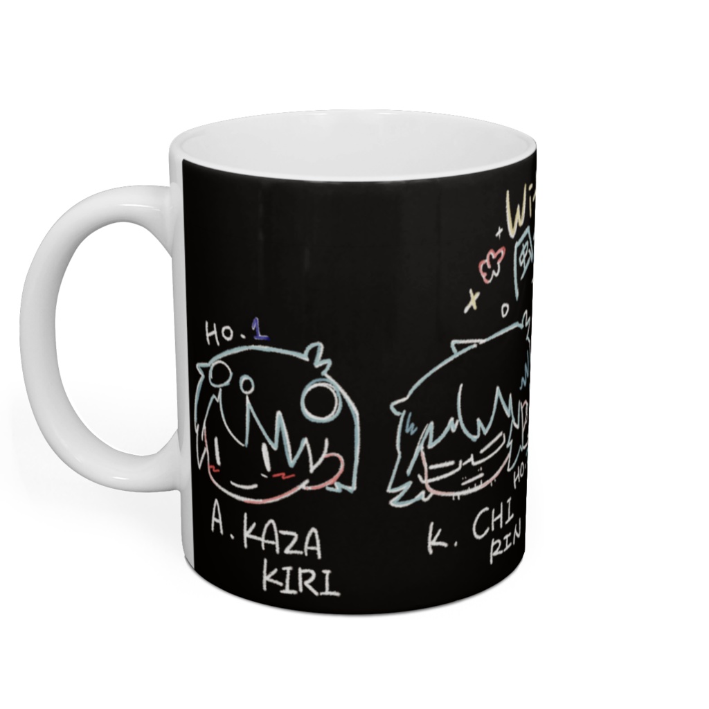 庭師自陣ミニゆるキャラマグカップ