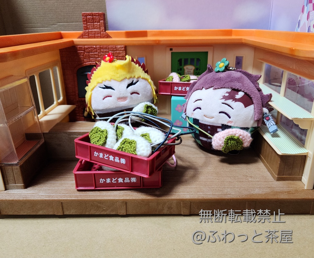 ポシェット☆柏餅(全2種)*ふわコロりんsize