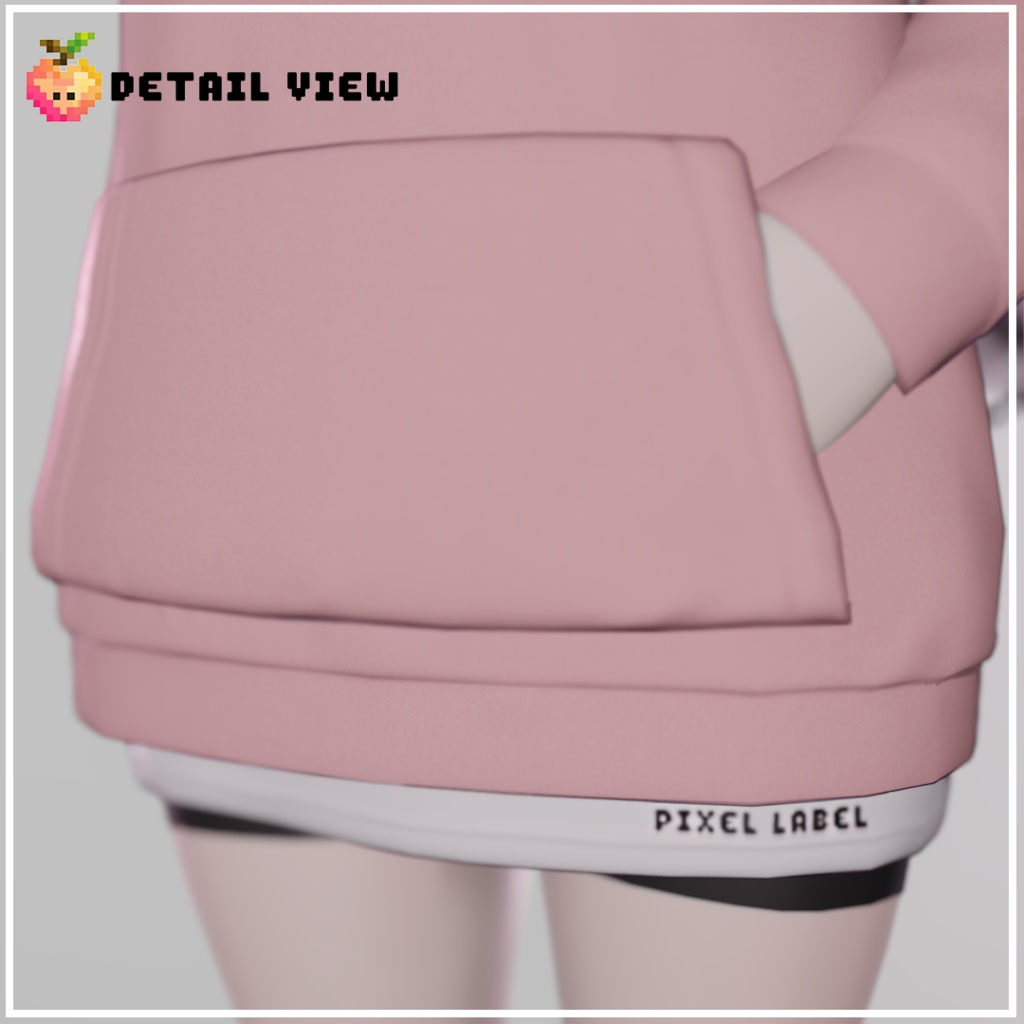 桃色のPeachyパーカー&ティーシャツ |Peachy Hoodie & T-Shirt