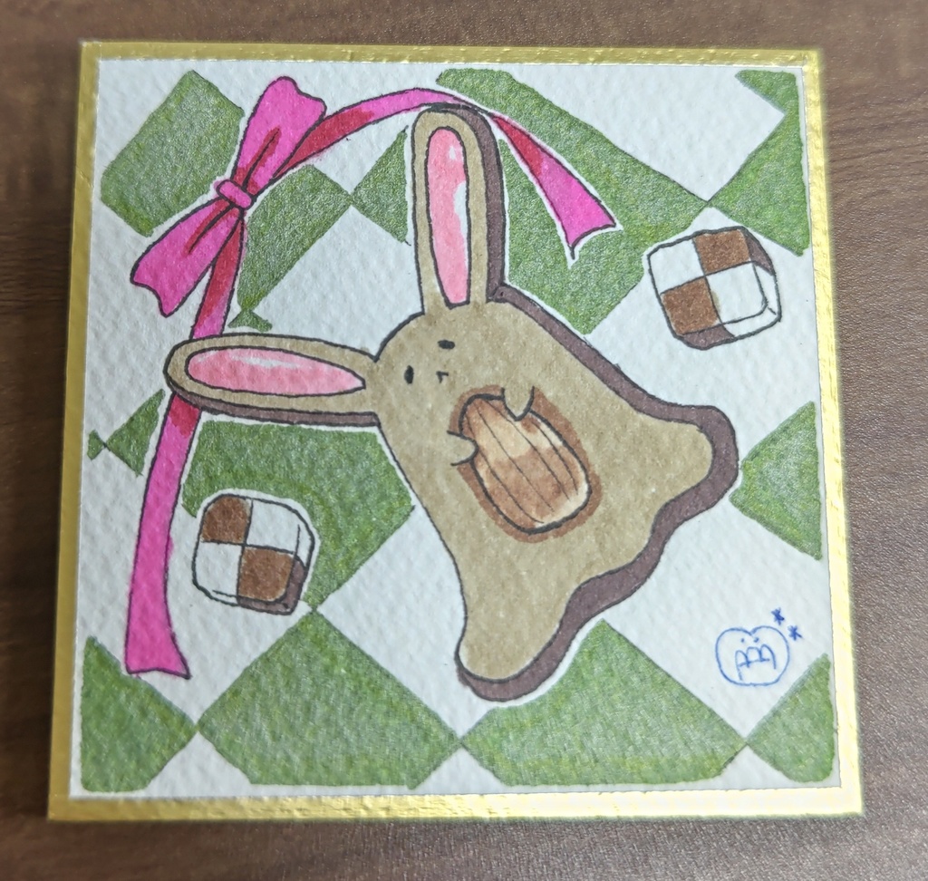 おばけうさぎクッキー