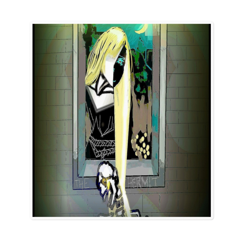 sticker the hermit