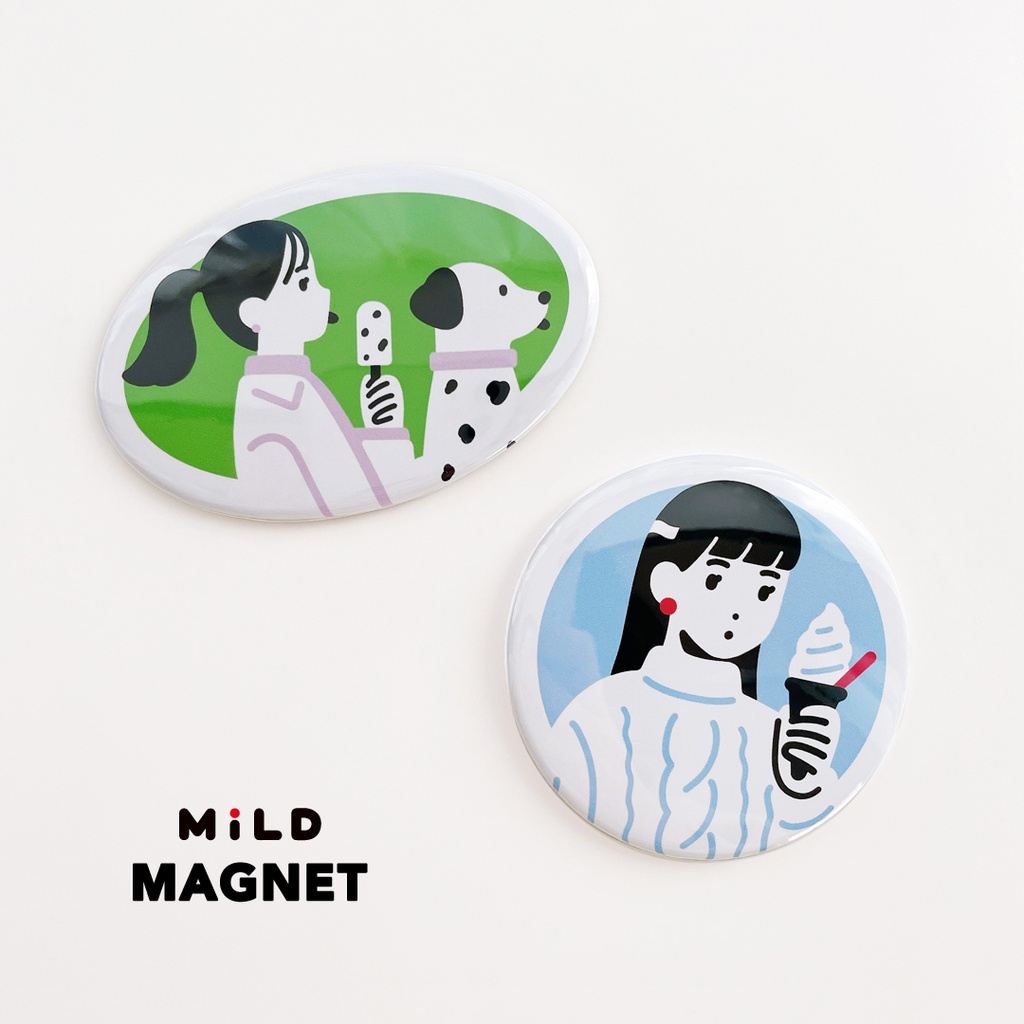 Ice cream Magnet / 2type