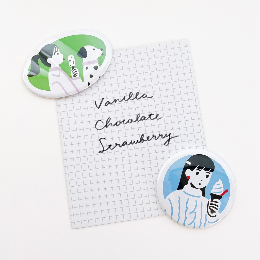 Ice cream Magnet / 2type
