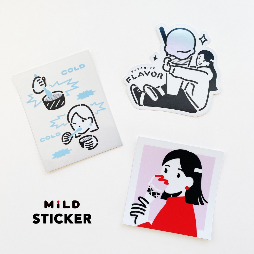 MiLD Sticker / 3type