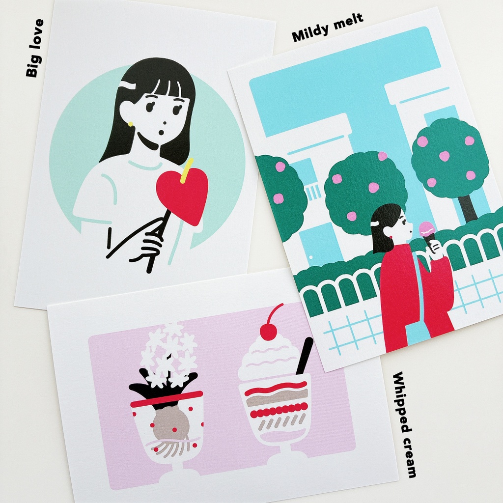 Mellow postcard