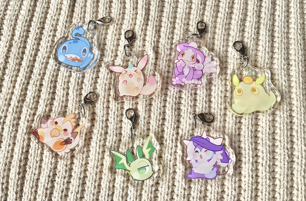 アクリルチャーム