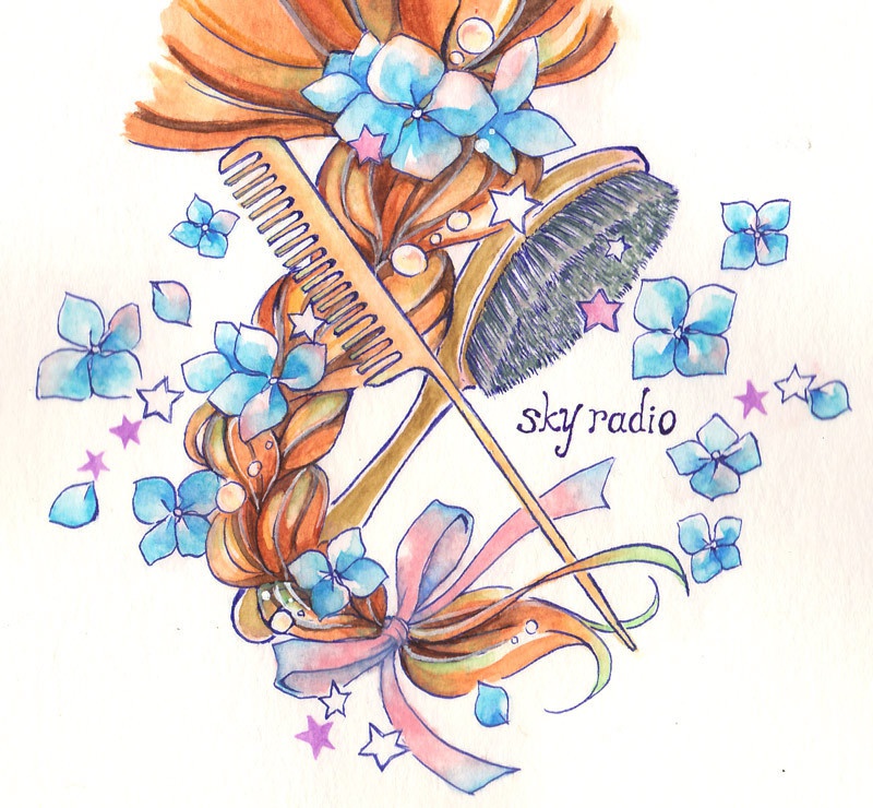 ヘアアクセサリー アクリルキーホルダー