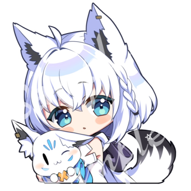 【非公式】HOLOLIVE 白上フブキ アクキー