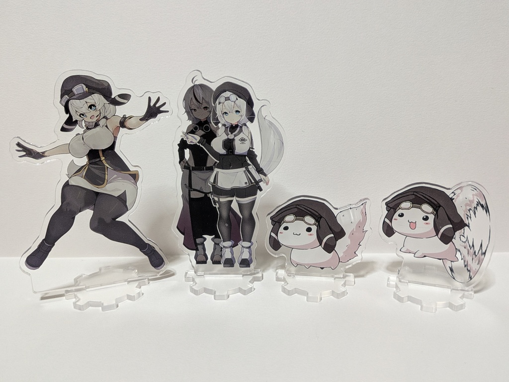 模型娘のもち子さん もち公 公式アクリススタンド【 #VOICEVOX #模型娘のもち子さん】