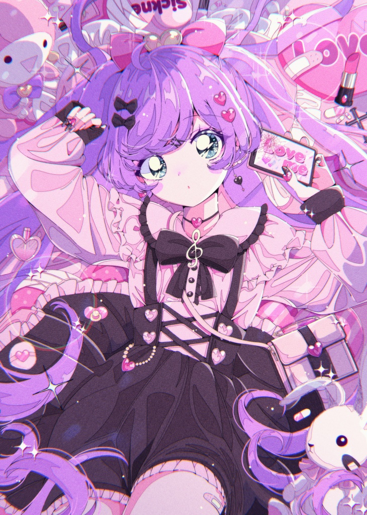 プリパラ 地雷系・量産型ファッションイラスト集【MELANCHOLYⅡ】