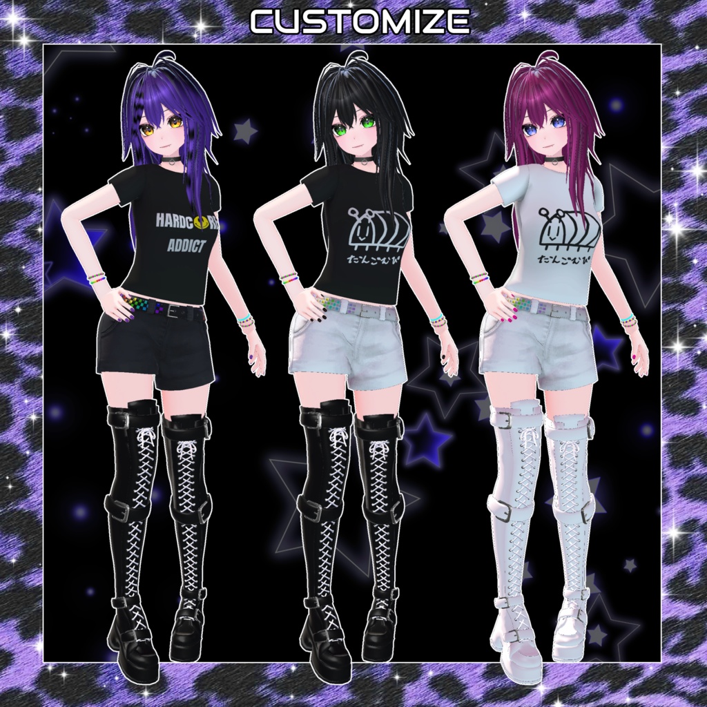 オリジナル3Dモデル 「SCENE RAVER」