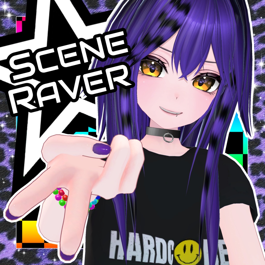 オリジナル3Dモデル 「SCENE RAVER」