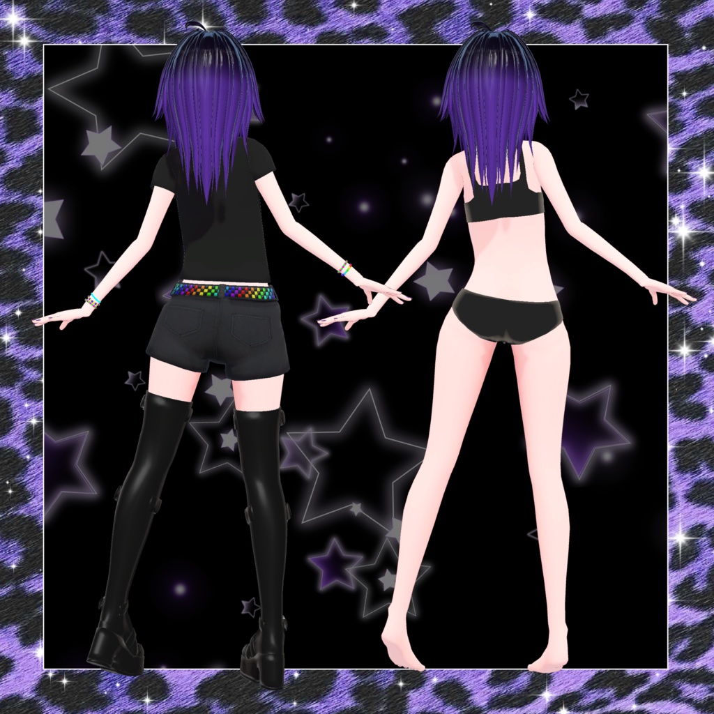 オリジナル3Dモデル 「SCENE RAVER」