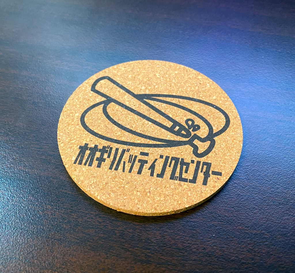 コルクコースター「LOGO」