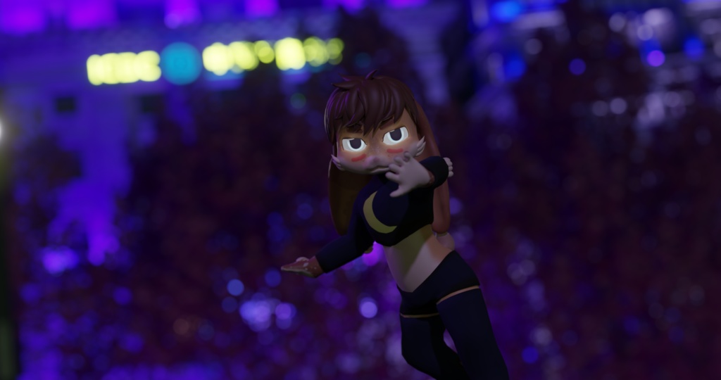 Ren - The Bun | 3-D avatar for VRChat